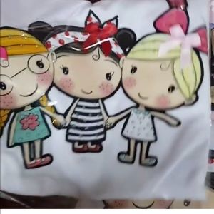 Colombian shirt with Hand put stones  details